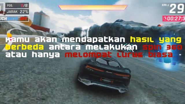 Perbedaan 360 /  Melompat Lurus di atas Kawah Lava Track Greenland - Asphalt 9 Legends