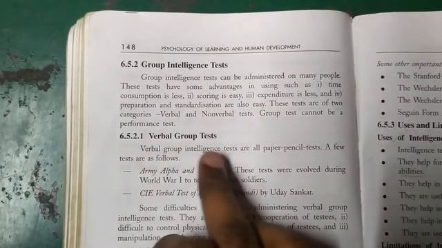 Assessment of intelligence... Psychology... In  தமிழ்... 🙂