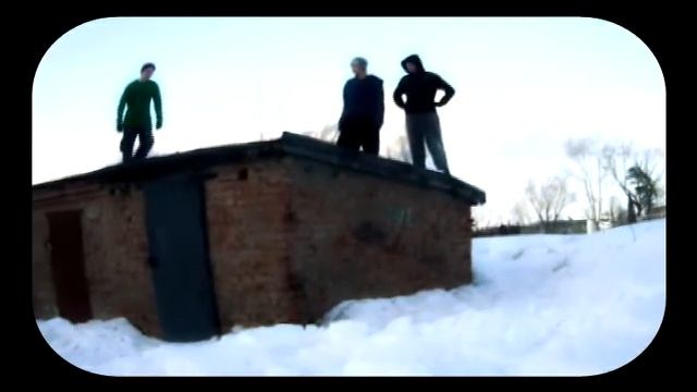 Parkour & Freerunning - All The Best Snow Training 2010