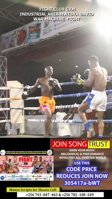 AC5 Mwebya David ( War Machine ) Boxing Please Subscribe and check the Description #fightclubkampal