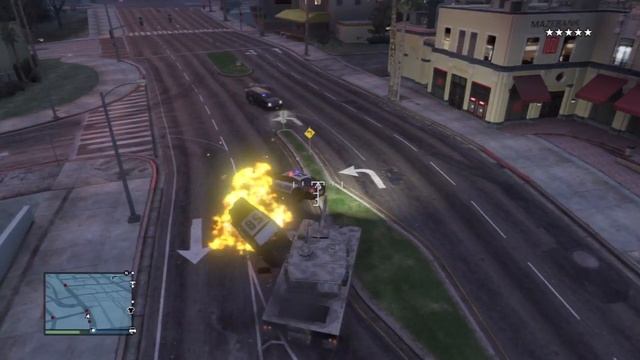 GTA V: Online Tanks! (GTA 5 Multiplayer Tank Gameplay)