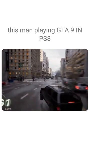 If GTA 9 played in PS8😅 | #shorts #gaming #realistic #graphics #gta #gta5 #gtav #gta6
