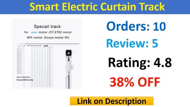 Top 5 Best Electric Curtain Track In 2020  Smart Electric Curtain Track