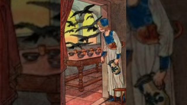 Семь принцев - воронов. Братья Гримм. Сказки народов Европы.