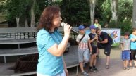 Елена Мамчур. День защиты детей в сквере. Мелитополь