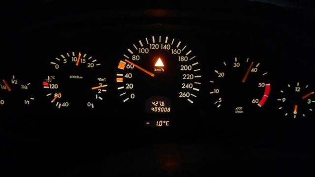 W140 S300 OM606 acceleration 0-100 ~7,5 sec.
