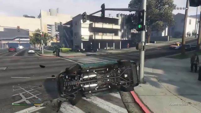 Мини-видео Момент игры grand theft auto v ( ГТА 5)