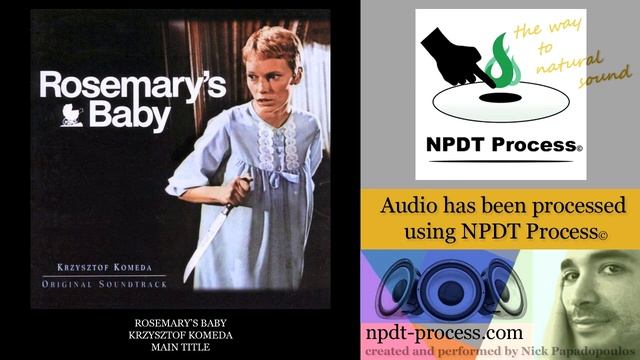 Rosemary's Baby - Krzysztof Komeda - Main Title (High-Quality Audio)