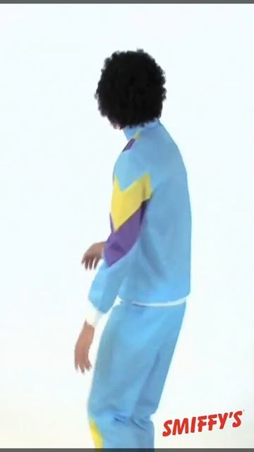 39298 - 80'S Height Of Fashion Shell Suit Costume