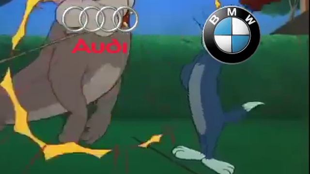 BMW vs. Audi (Tom and Jerry version)