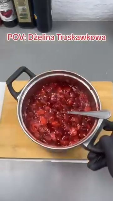dzelina truskawkowa strawberry jelly клубничное желе #cooking #shorts
