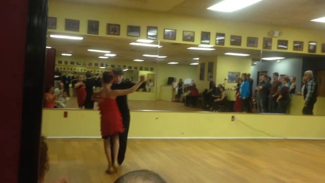 John Carlson & Alina Balayeva - Samba - City Style Tango Grand Opening Aug 12 2015