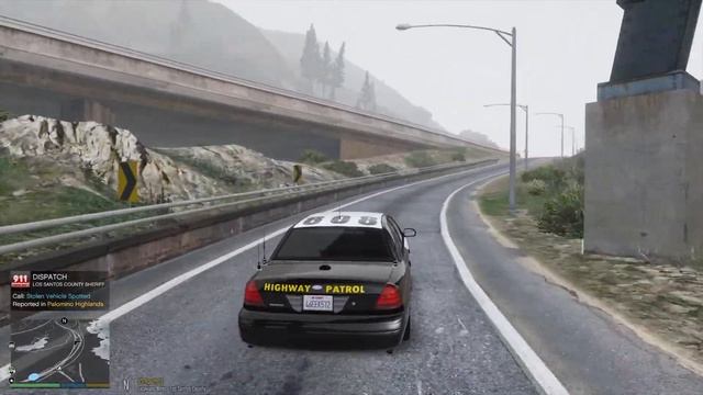 GTA 5 - LSPDFR Ep40 - Highway Patrol vs Stolen Vehicle!!