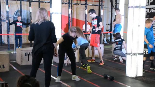 CrossFit Open 17.1 Sofiya Katykhina (13 years) 13:34