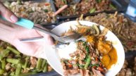 $1.29 Buffet Bangkok - ALL YOU CAN EAT Thai Street Food in Thailand!