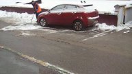 Уборка улиц в зимний период район Капотня