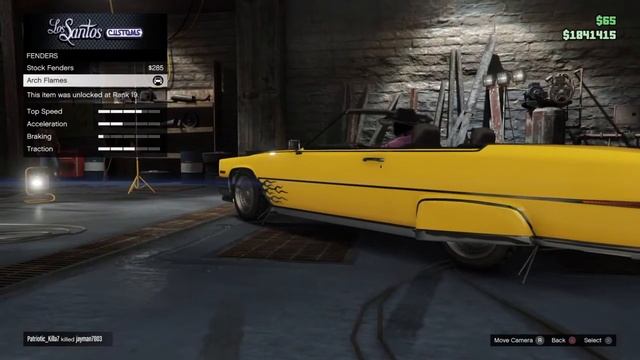 GTA V Online - Vago's Race Yellow Manana