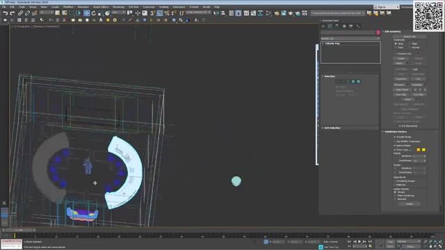 商务KTV VIP房间 3DsMax效果图制作过程Part-1