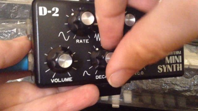 JSH D-2 Pro-Rhythm Mini Synth c.1982