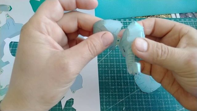 Слонёнок из бумаги своими руками.