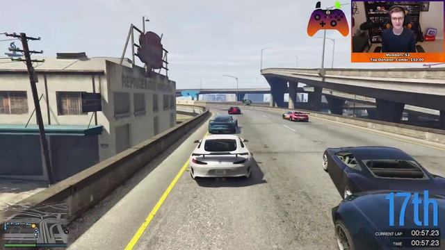 GTA Race Track Showcases (Week 54) [PS4] - GTA 5 Content Creator Live Stream