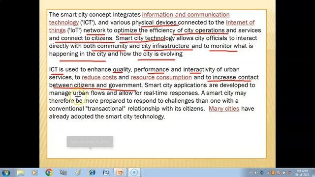 What Are Smart Cities ? | How A Smart City Works ? | Introduction To Emerging Trends | IP Class 11