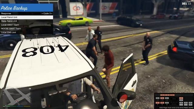 LSPDFR Backup system (GTA5 Mod Spotlight)