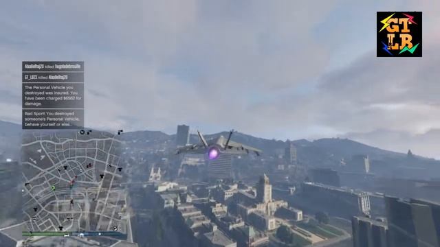 GTA 5 ONLINE - EPIC SNIPER KILLS & HYDRA FUN! (PS4)