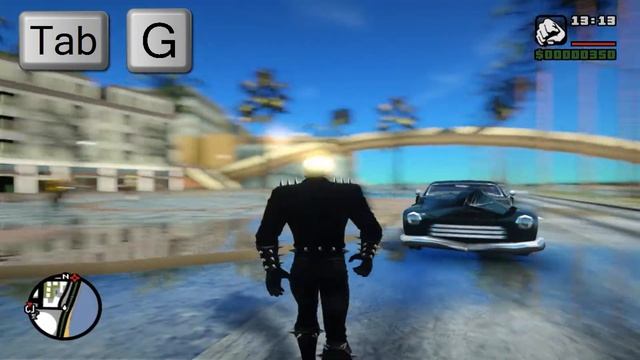 طريقة تثبيت مود رجل ودراجة الشبح في قراند سان How to download and install Ghost Rider mod in gta sa