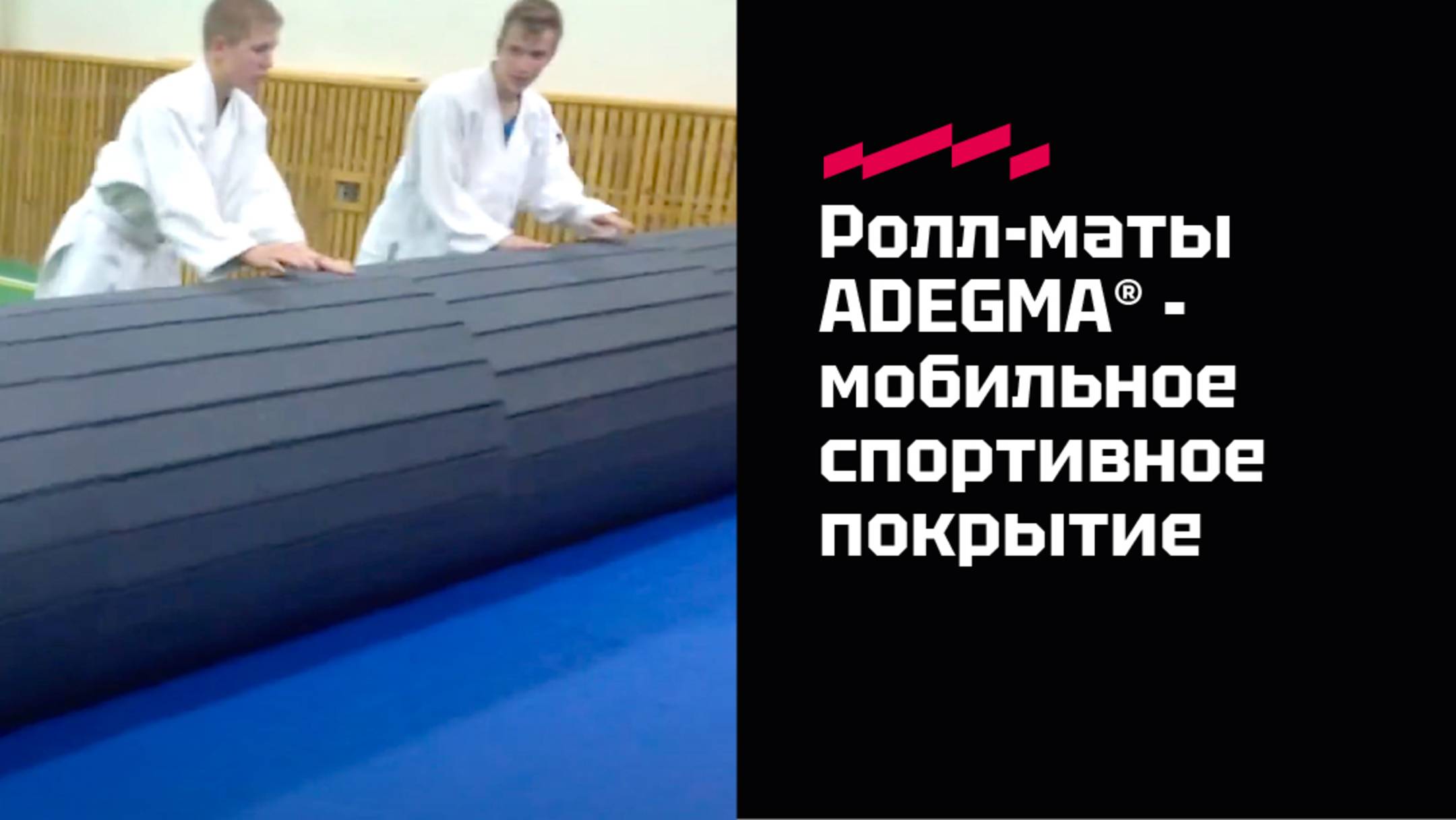 Ролл-маты ADEGMA® - мобильное спортивное покрытие