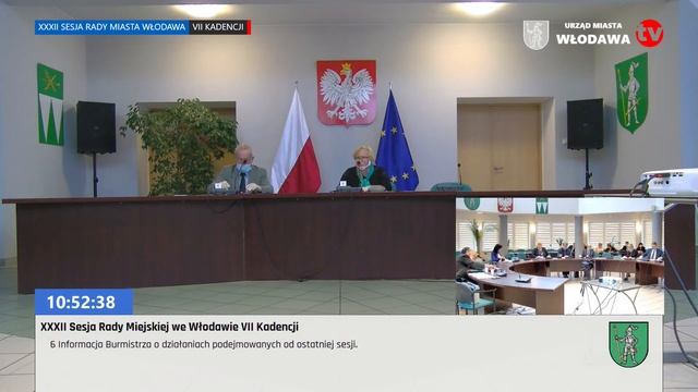 XXXII sesja Rady Miejskiej we Włodawie w dniu 30.09.2020 r.