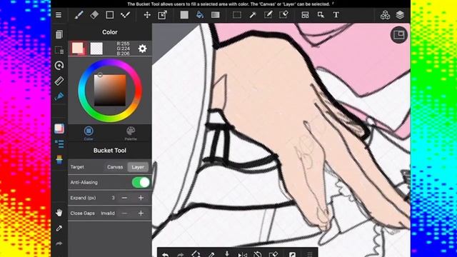 sakura miku speedpaint