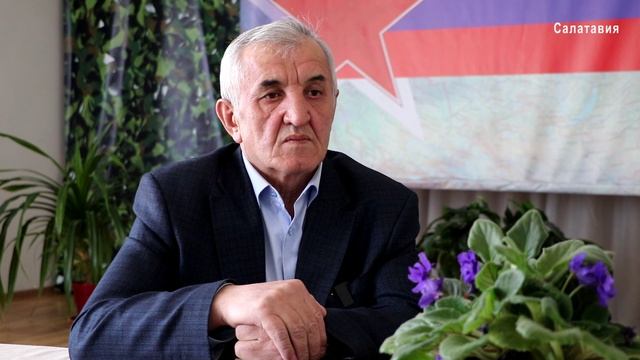 Под Знаменем Победы Абуталиб Абуталибов побывал у братской могилы деда