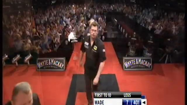 Phil Taylor's 2nd 9 Dart Finish PL Final 2010