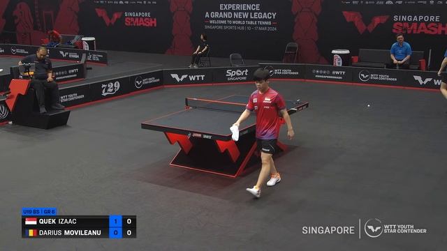 LIVE! | T2 | Day 2 | WTT Youth Star Contender Singapore 2024 | Session 1