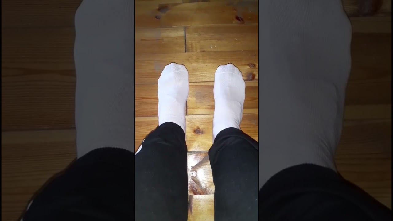 Одел новые белые носки, у меня их четыре пары  #белыеноски #shorts #новыеноски #носки #рустин