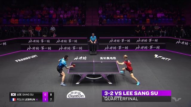 Road to Semifinals - Felix Lebrun | WTT Champions Frankfurt 2023