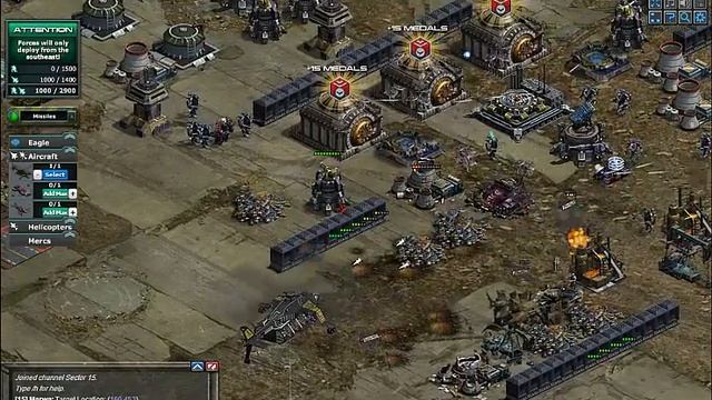 War Commander - How to destroy BLITZ with Sandstorm in 45HH