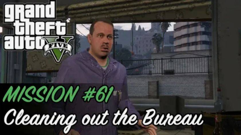 Grand Theft Auto 5 миссия Уборщик