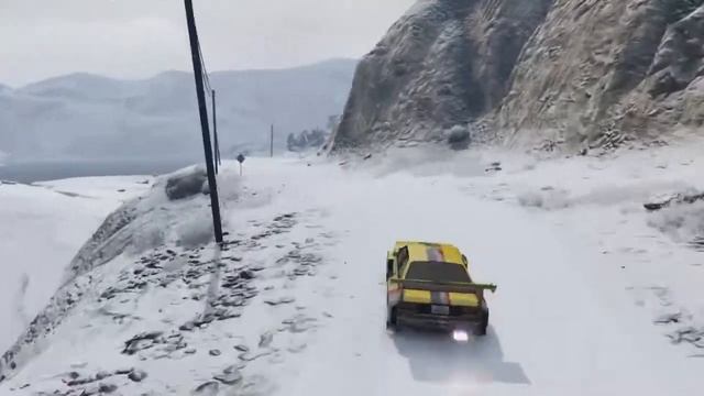 WINTER RALLY SESSION in the Snow - GTA V Cinematic (Rockstar Editor)