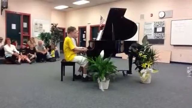 Jason Graf with Courtney Graf, performing Dueling Pianos by Glover