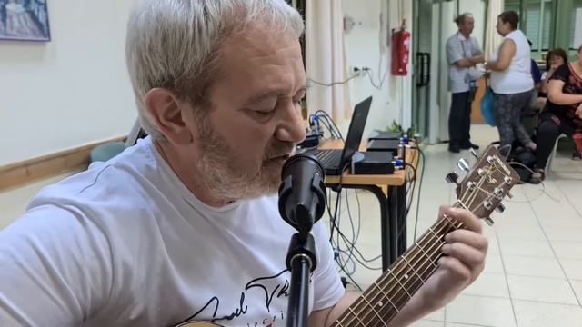 Борис Эльбаум_01 (Концерт-открытие клуба "Саквояж", г.Кирьят-ата, 17.07.2022)