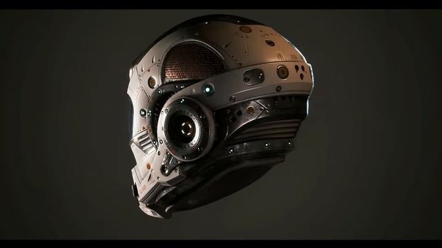 Sci Fi Helmet Armour