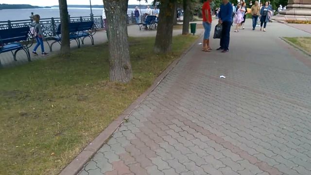 Наш бульвар в День города.Кинешме 515 лет!