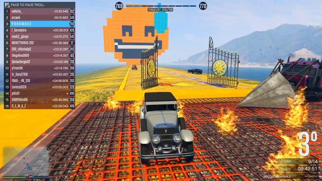 GTA 5 ONLINE 🐷 AVANTI E INDIETRO NEL PONTE PIU' TROLL DEL MONDO !!! 🐷 DAJE !!