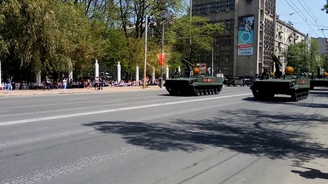 Репетиция парада 7 мая 2019 года в Ростове-на-Дону
