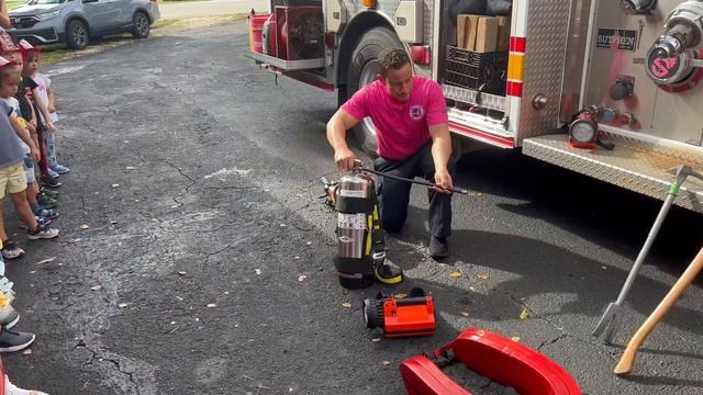 Sunville Academy Fire Truck Presentation October 2022