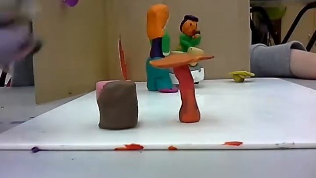 Ресторан пластилиновый#1