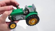 Artikel: 32003954 Traktor Zetor mit Anhänger grün, Metallspeichen