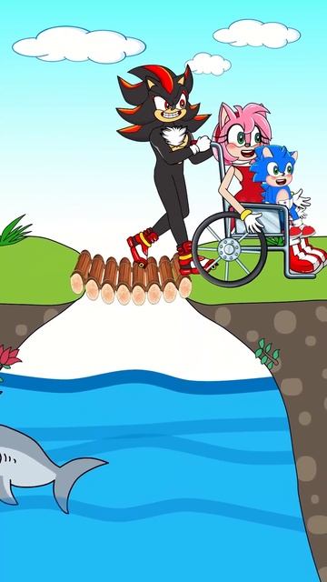 Top Animated stories with Sonic and Amy | Funny Animation #shorts #animation #story